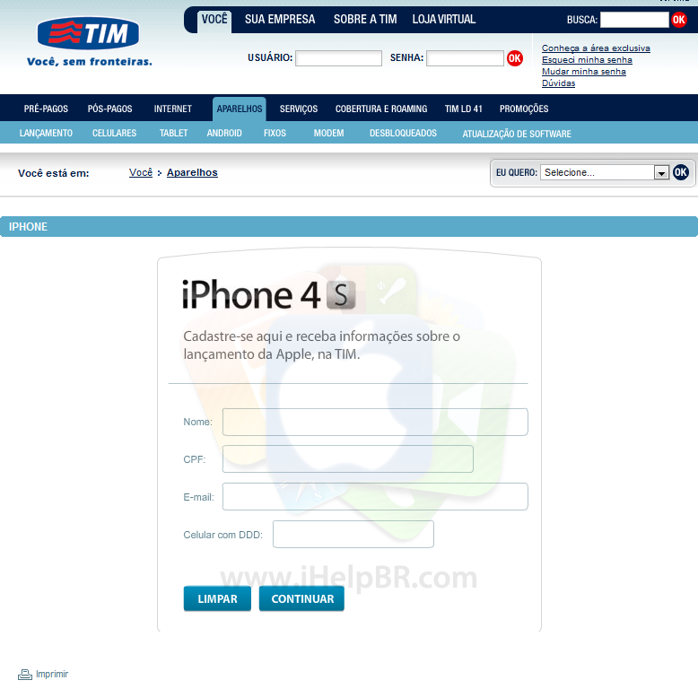 iPhone 4S TIM