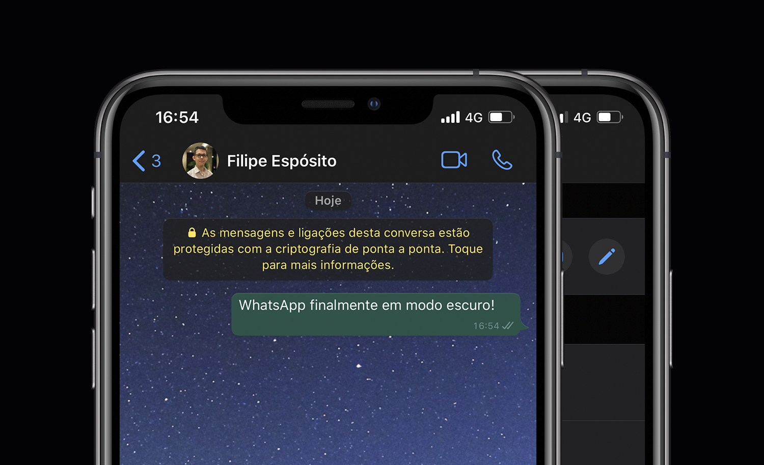 WhatsApp testa Modo Escuro no iOS | iHelp BR