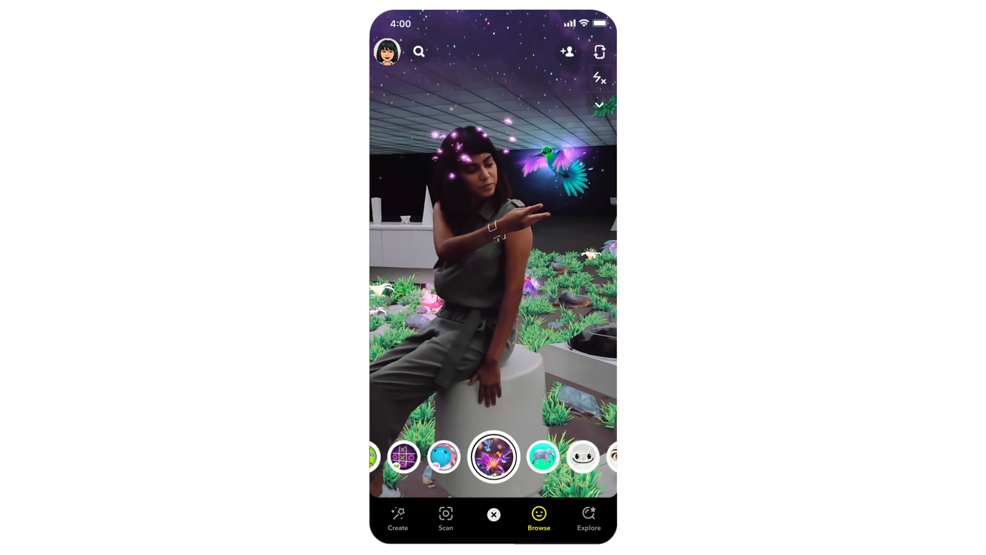 Snapchat apresenta lentes compatíveis com o scanner LiDAR do iPhone 12 ...