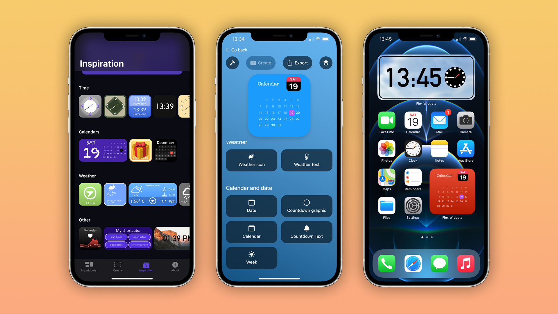 Crie widgets personalizados para a tela de início do iPhone com o Flex